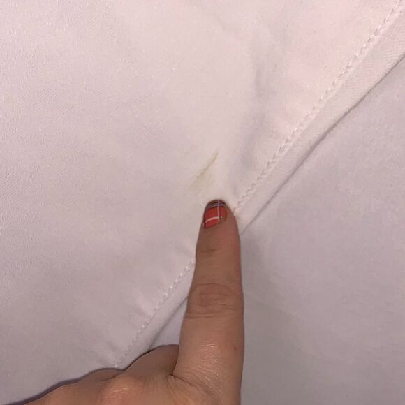 J. Jill Denim Authentic Fit Slim Ankle White Jeans - Picture 4 of 5